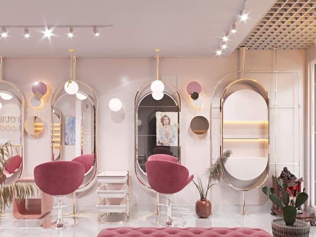 Thi Công Cửa Hàng Salon Tóc Thi Công Cửa Hàng Salon Tóc